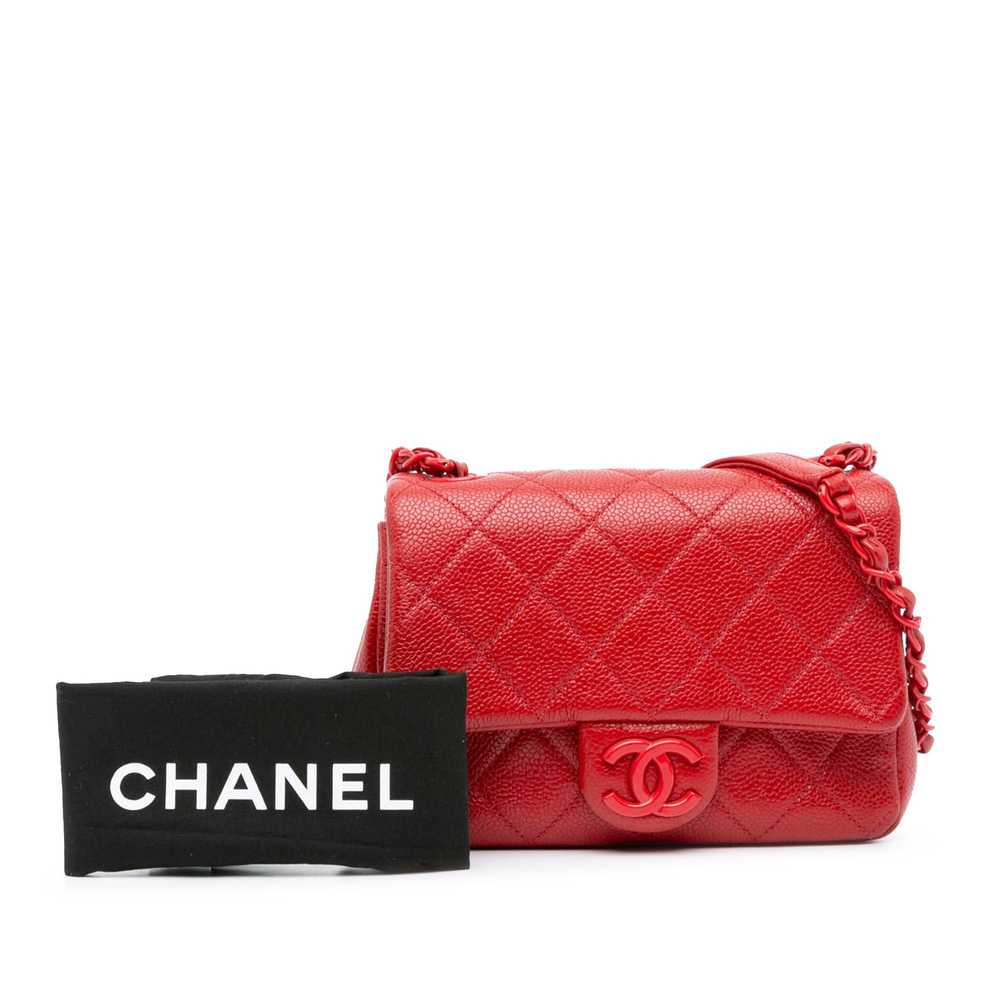 Chanel Chanel Mini Square Caviar Incognito Flap - image 9