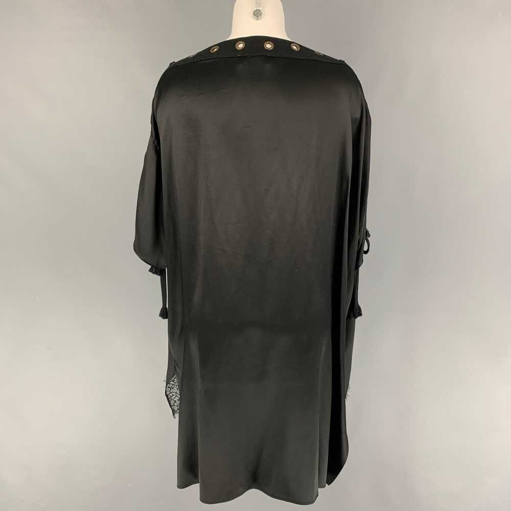 Faith Connexion FAITH CONNEXION Size S Black Silk… - image 3