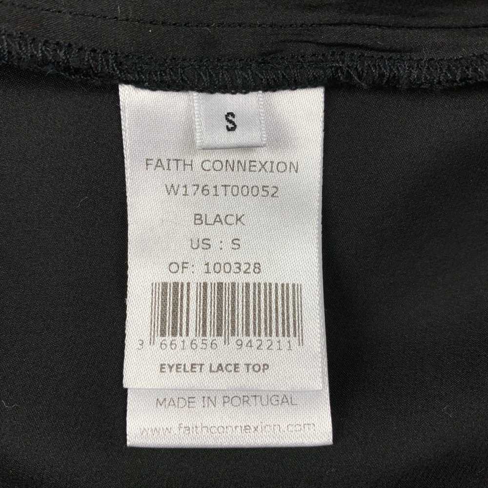 Faith Connexion FAITH CONNEXION Size S Black Silk… - image 4