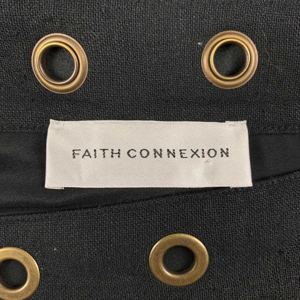 Faith Connexion FAITH CONNEXION Size S Black Silk… - image 6