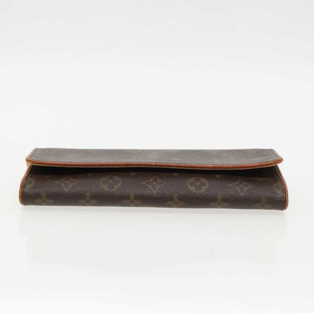 Louis Vuitton Pochette Twin Brown Canvas Clutch B… - image 10