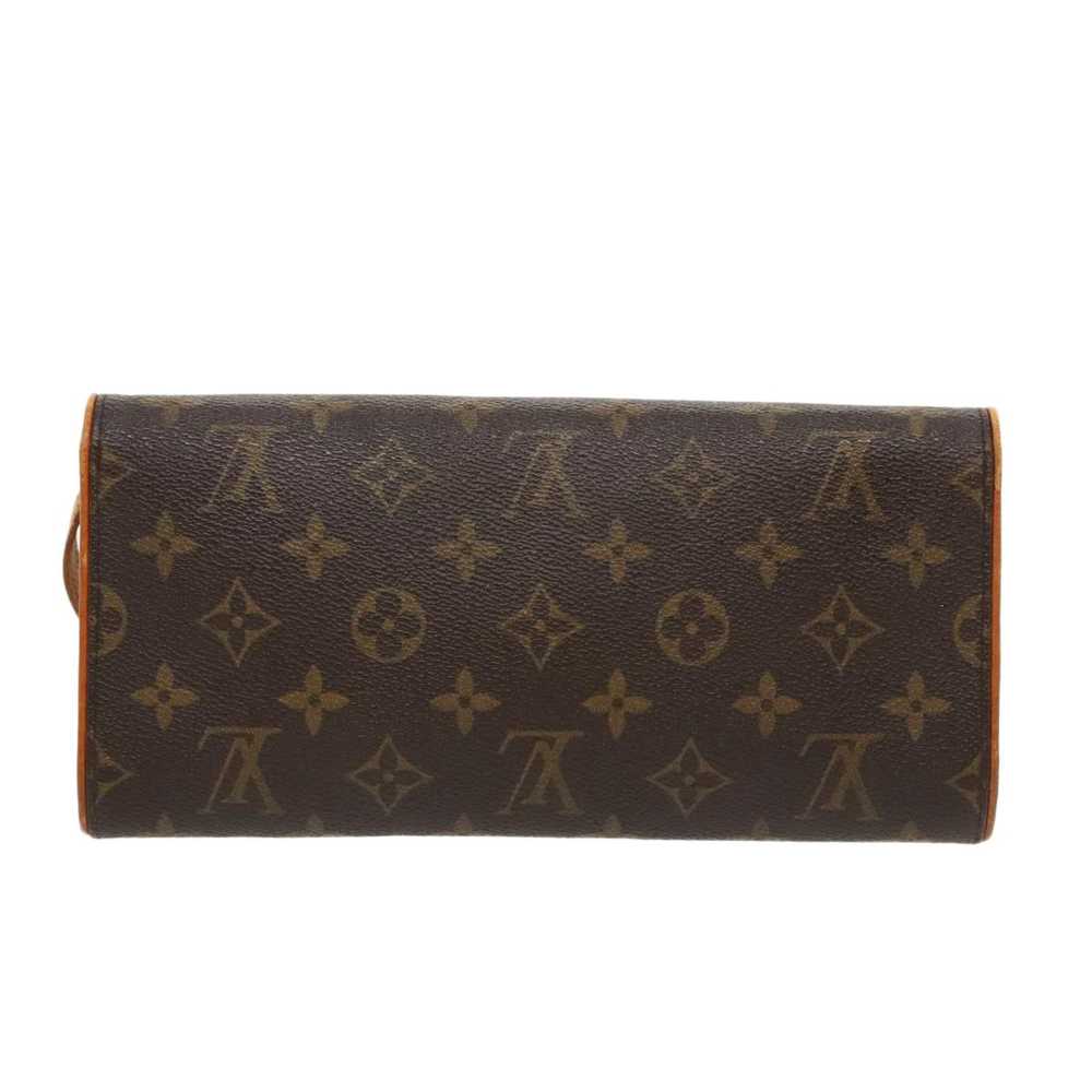 Louis Vuitton Pochette Twin Brown Canvas Clutch B… - image 2