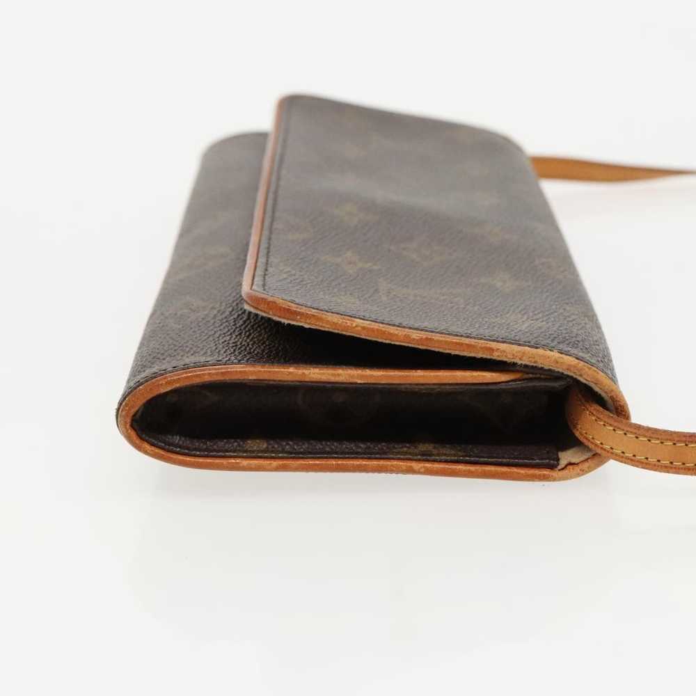 Louis Vuitton Pochette Twin Brown Canvas Clutch B… - image 3