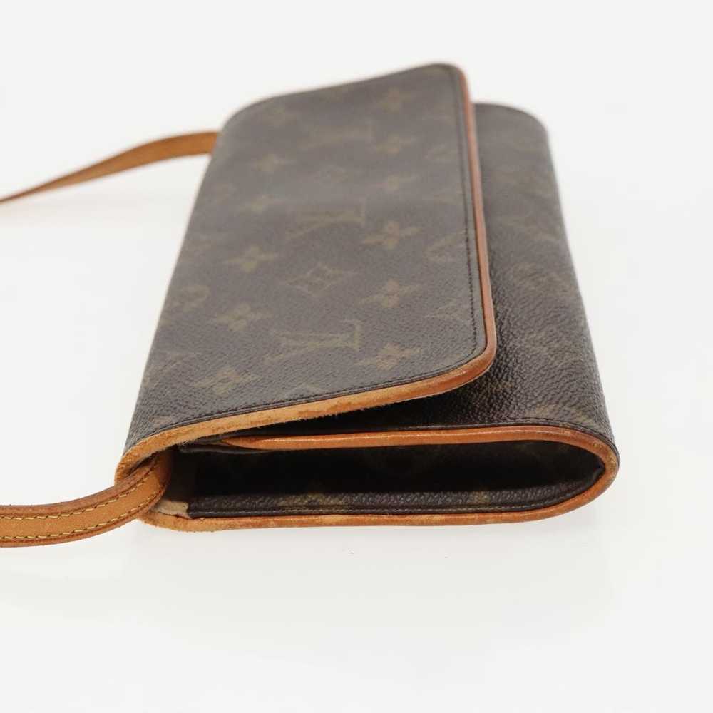 Louis Vuitton Pochette Twin Brown Canvas Clutch B… - image 4