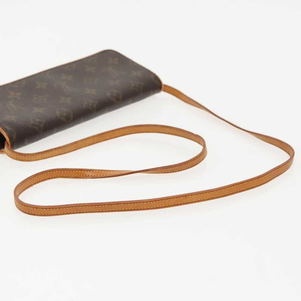 Louis Vuitton Pochette Twin Brown Canvas Clutch B… - image 5