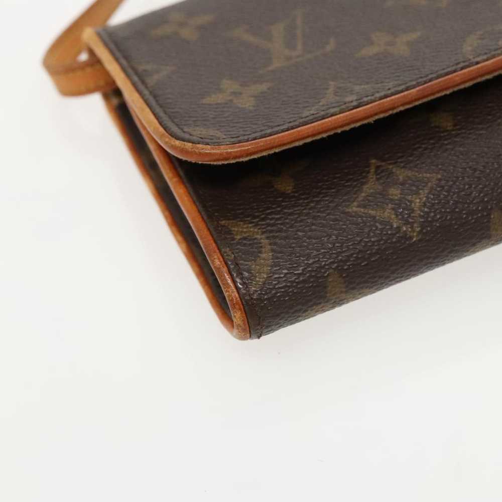 Louis Vuitton Pochette Twin Brown Canvas Clutch B… - image 7