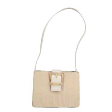 Prada Beige Synthetic Shoulder Bag (Pre-Owned) - image 1