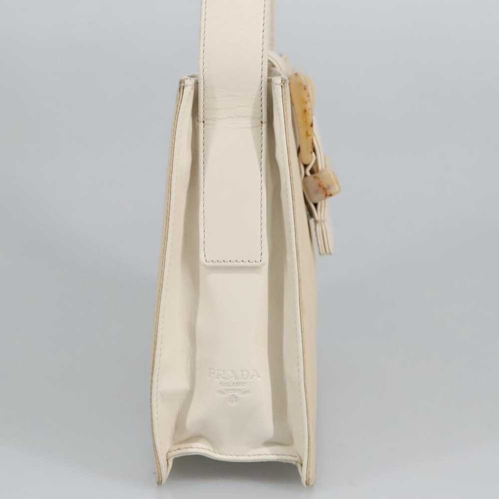 Prada Beige Synthetic Shoulder Bag (Pre-Owned) - image 3