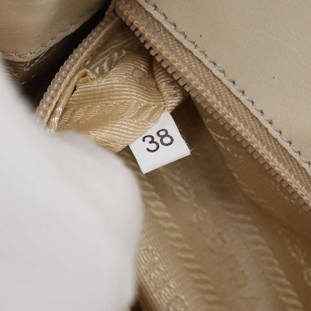 Prada Beige Synthetic Shoulder Bag (Pre-Owned) - image 8