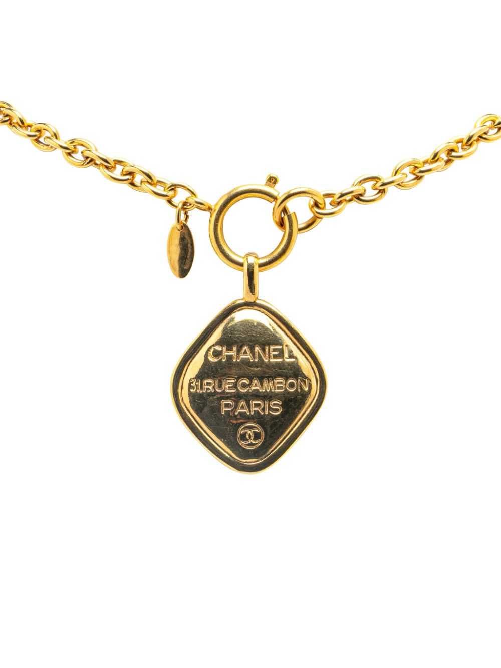 CHANEL Pre-Owned 1970-1980 Gold Plated 31 Rue Cam… - image 1