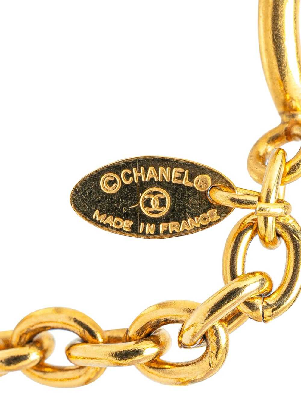 CHANEL Pre-Owned 1970-1980 Gold Plated 31 Rue Cam… - image 3