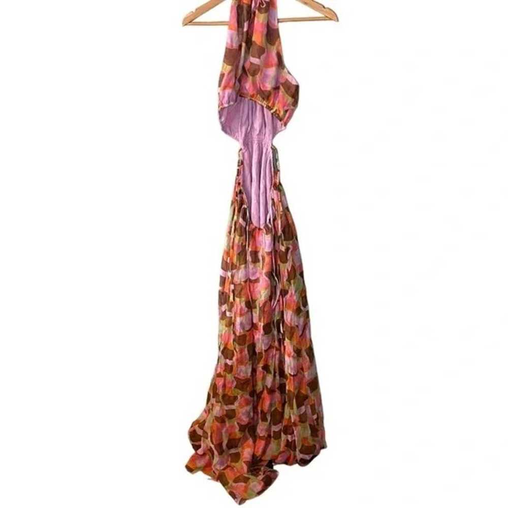 ASTR The Label Sivana Halter Neck Geo Print Maxi … - image 5