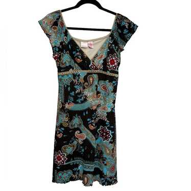 Y2K Xhilaration Babydoll Mini Dress - Size L Junio