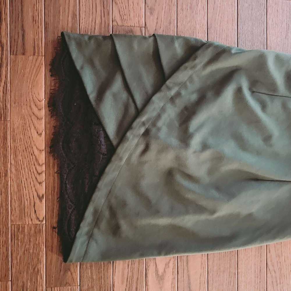 Olive Green Cabaret Dress - image 4