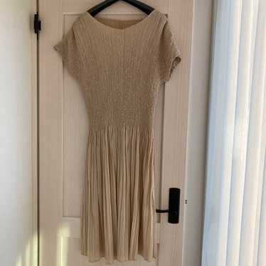 Pleated One-Piece Dress - image 1