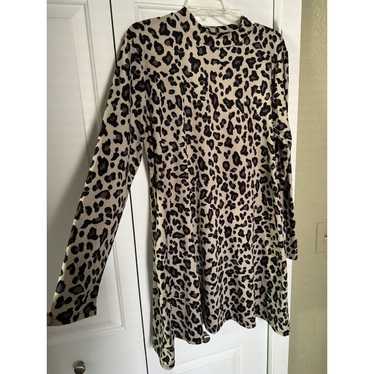 24/7 Maurices Dress Women’s Size XL Leopard Print… - image 1