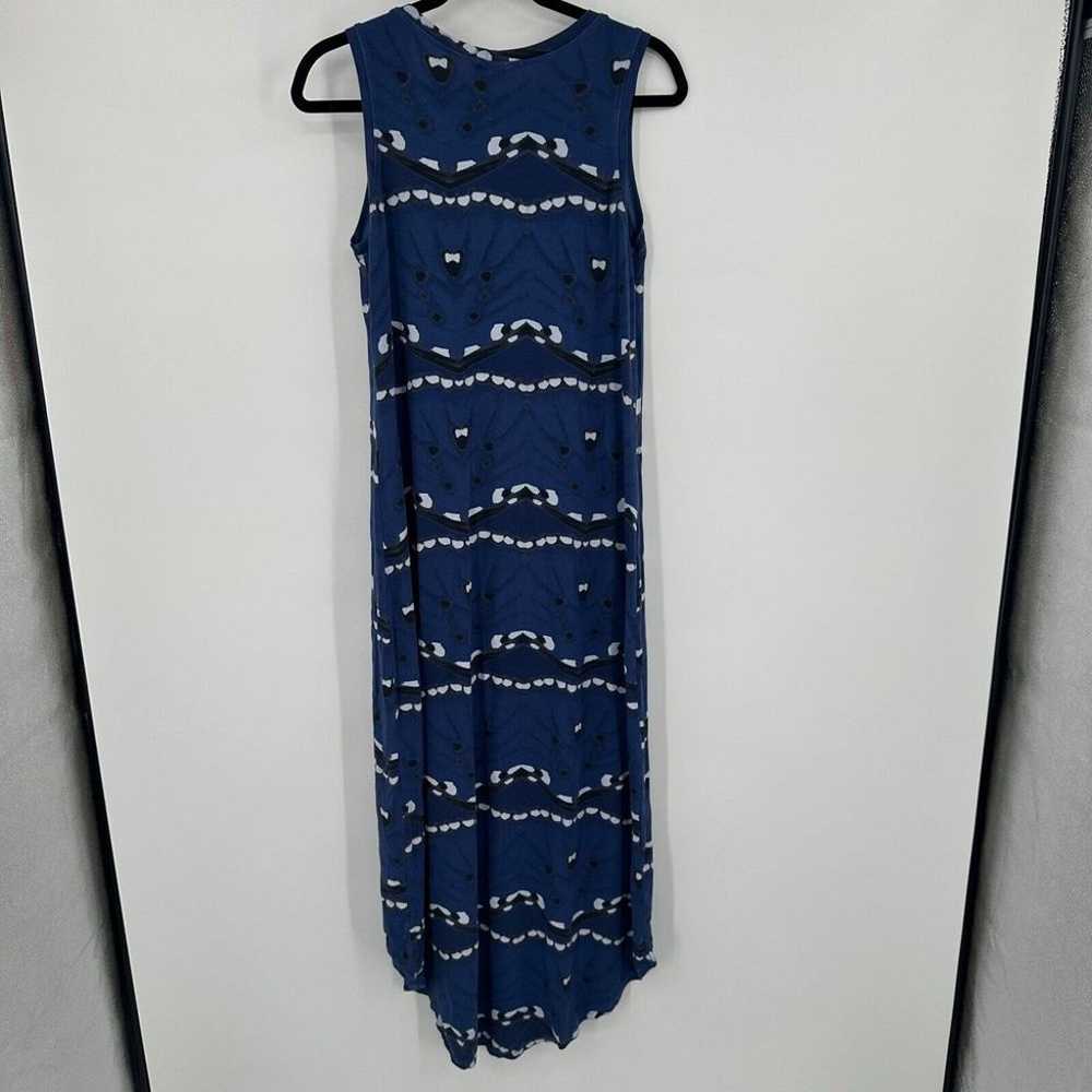 Fresh Produce Long Maxi Dress Womens Medium Blue … - image 7