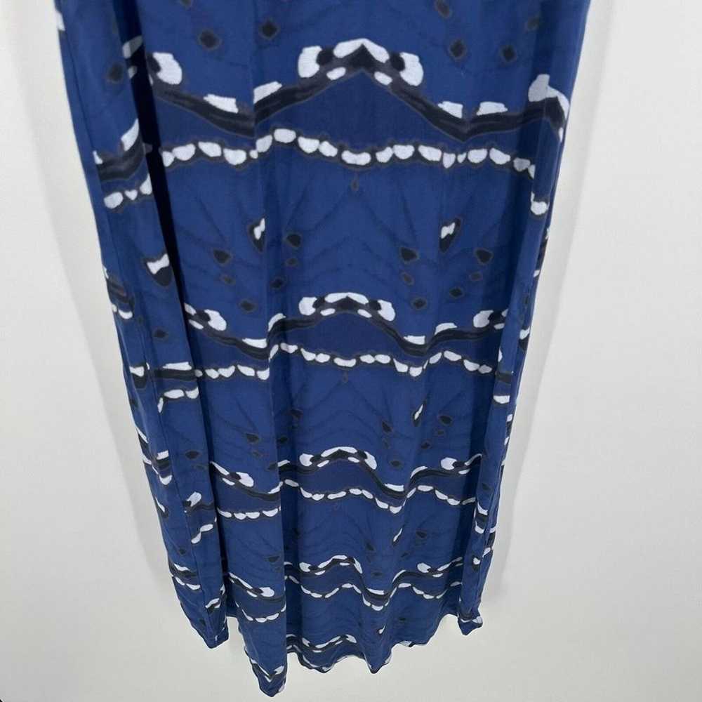 Fresh Produce Long Maxi Dress Womens Medium Blue … - image 9