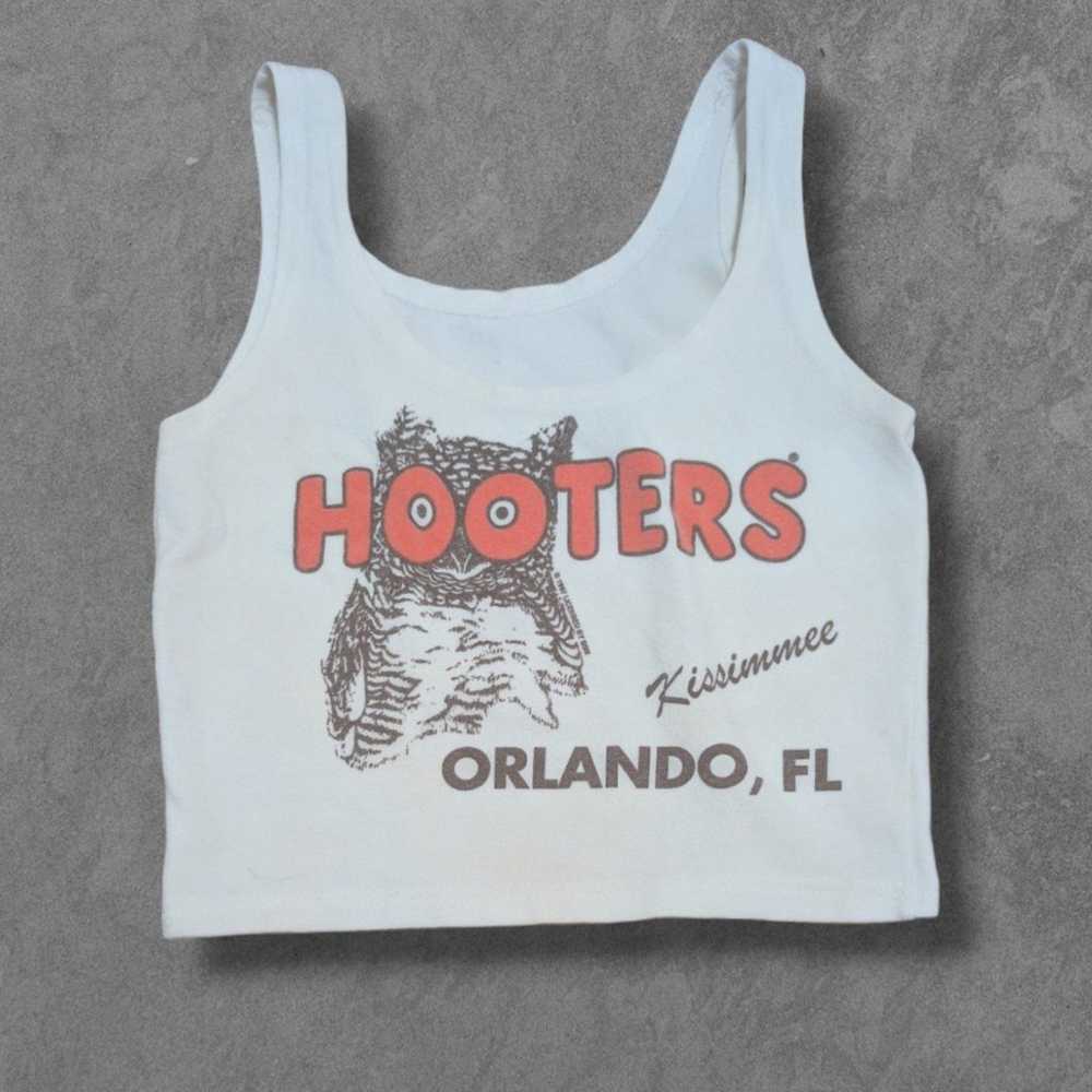 Vintage 90s Hooters Tank Top And Shorts Uniform X… - image 2