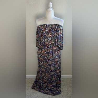 World Market - Paisley Jersey Maxi Dress