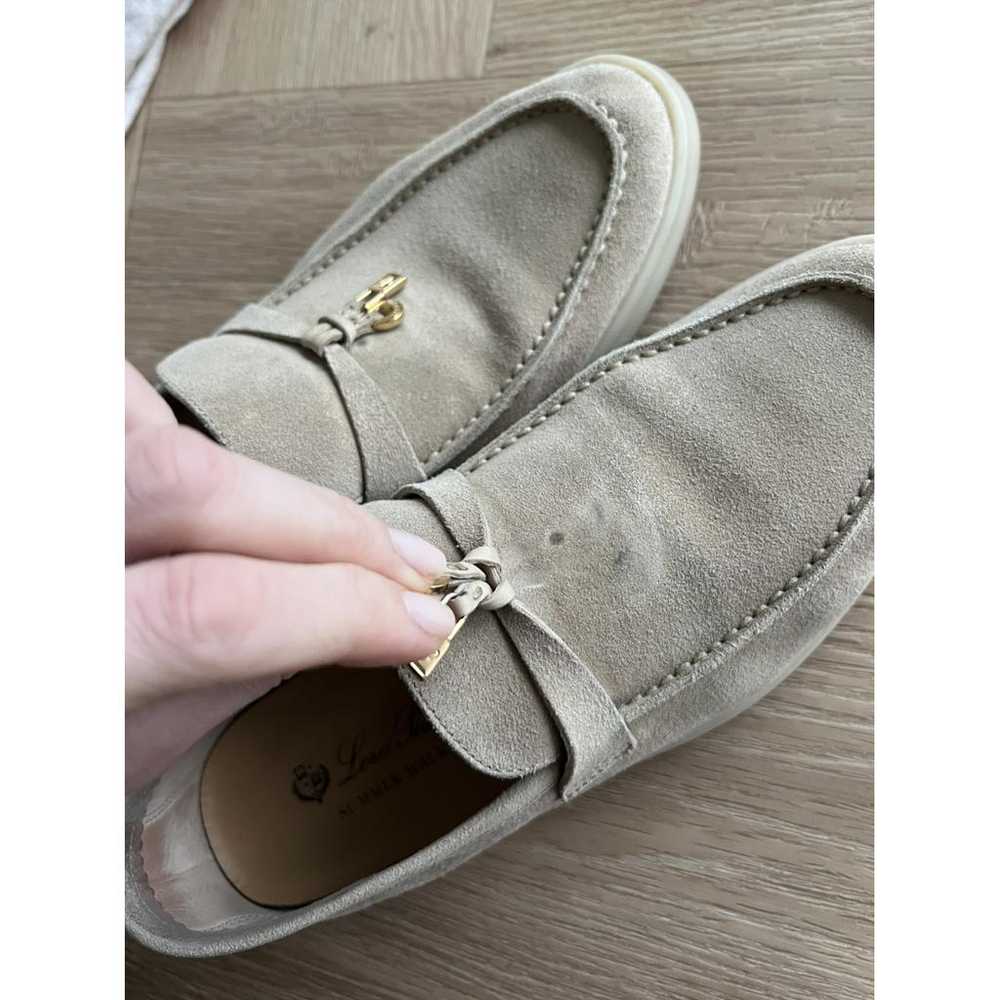 Loro Piana Summer Charm Walk leather flats - image 7