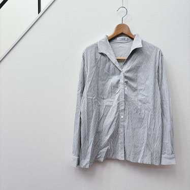 New Yorker / Long Sleeve / Shirt / Stripe / Offic… - image 1