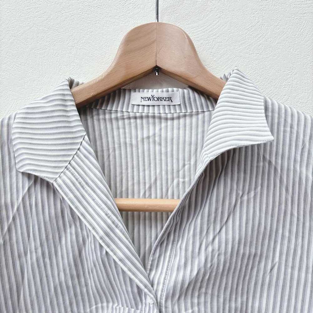 New Yorker / Long Sleeve / Shirt / Stripe / Offic… - image 3