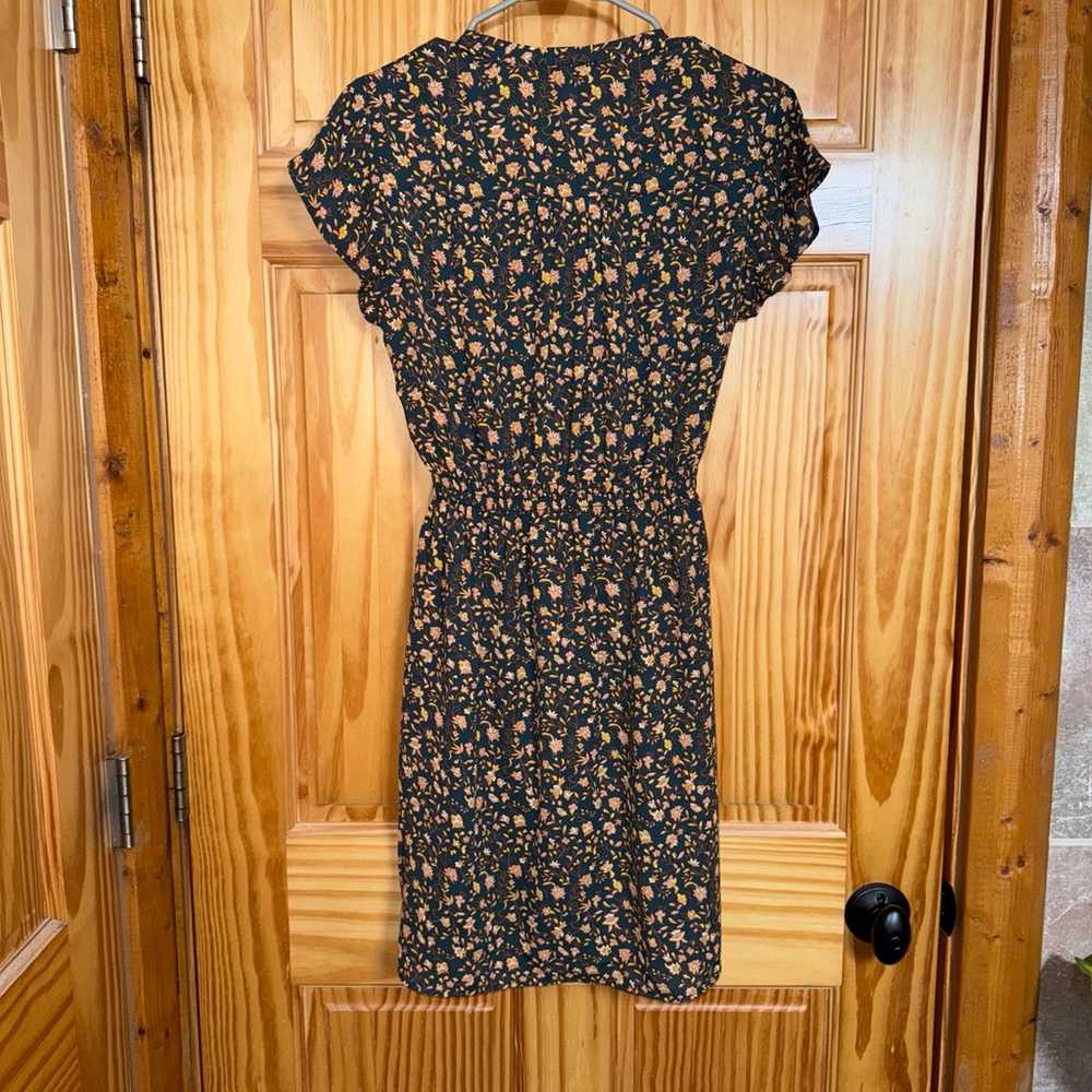 Women’s Les Serein Navy Blue Floral Dress - image 4