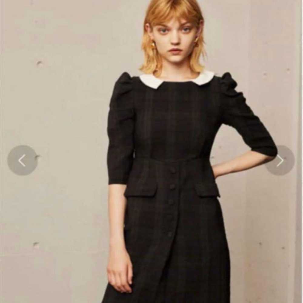 REDYAZEL Original Check Collar Dress - image 3