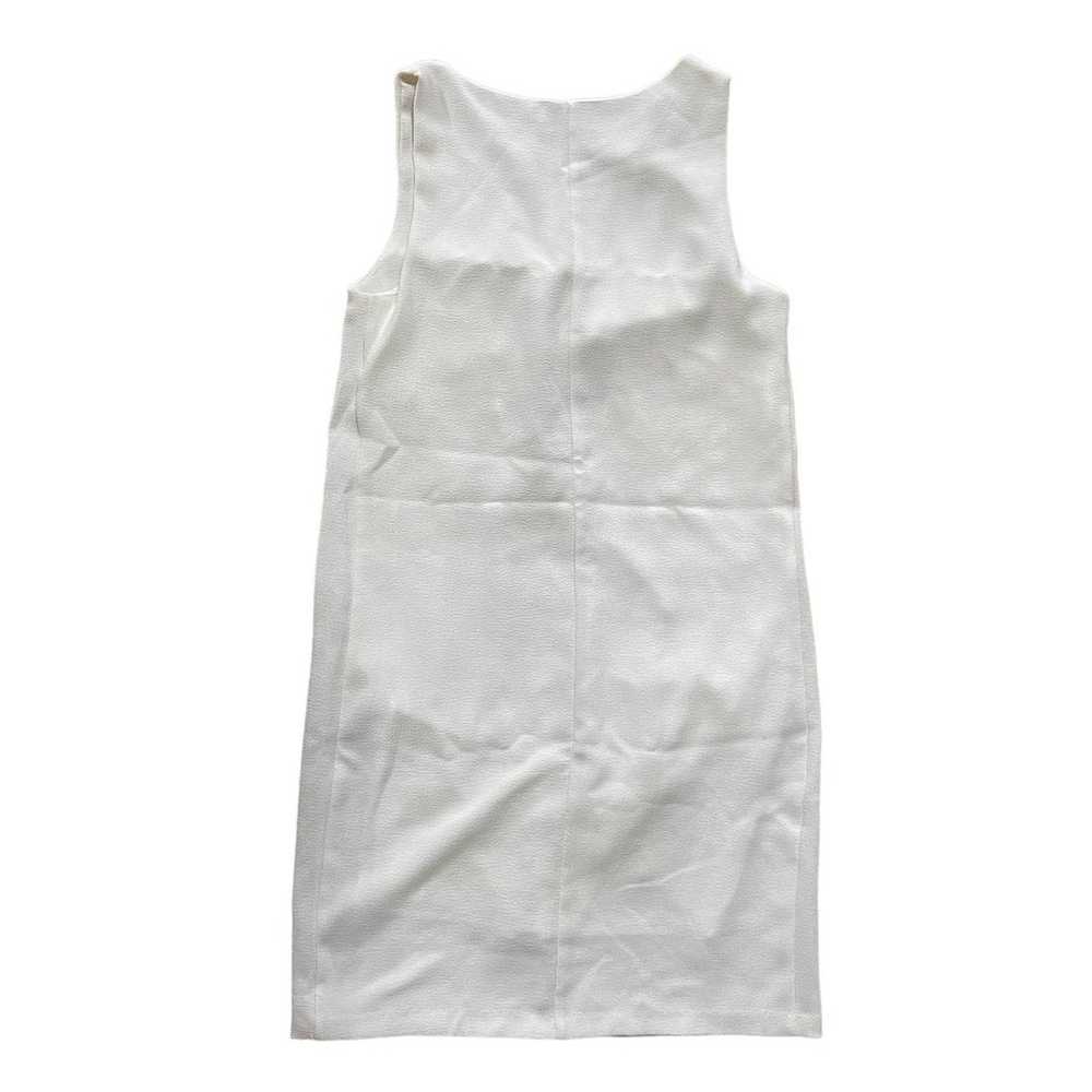 Zara Dress Womens Small White Peek A Boo Cutout L… - image 4