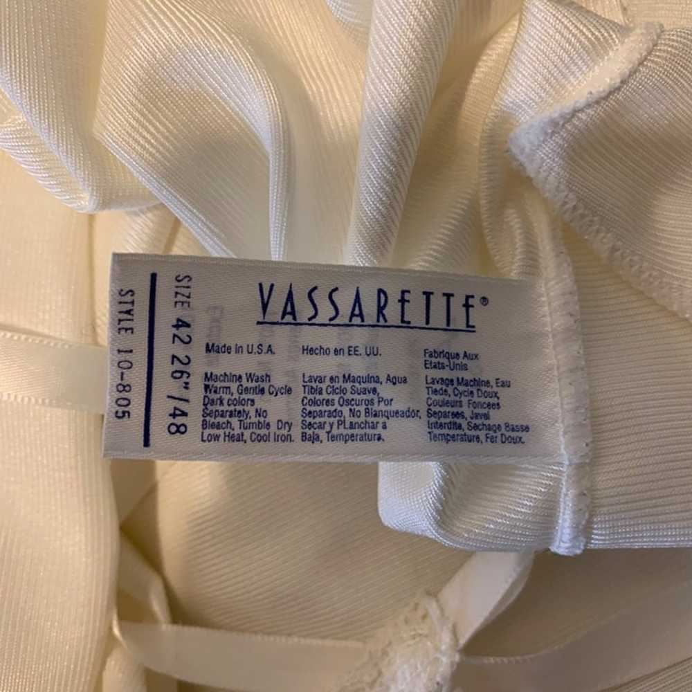 Vintage Vassarette Babydoll Ivory Lingerie Slip D… - image 4