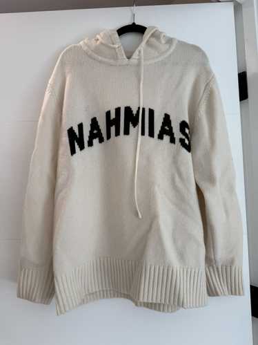 Nahmias Nahmias Logo Knit Hoodie