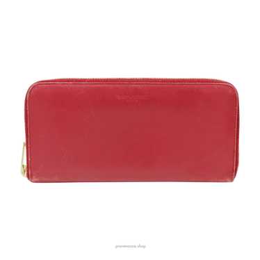 Saint Laurent Paris 🔴 SLP Zip Long Wallet - Popp… - image 1