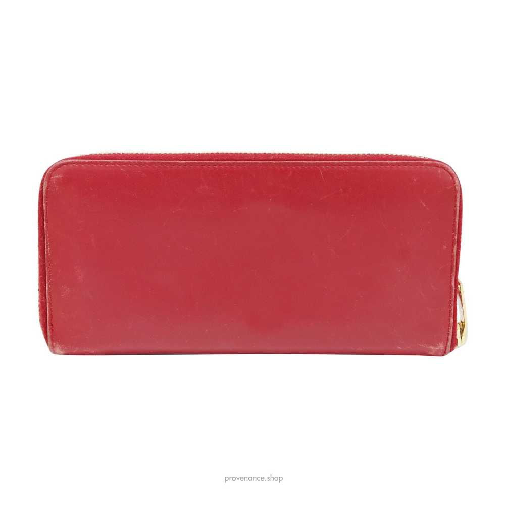 Saint Laurent Paris 🔴 SLP Zip Long Wallet - Popp… - image 2