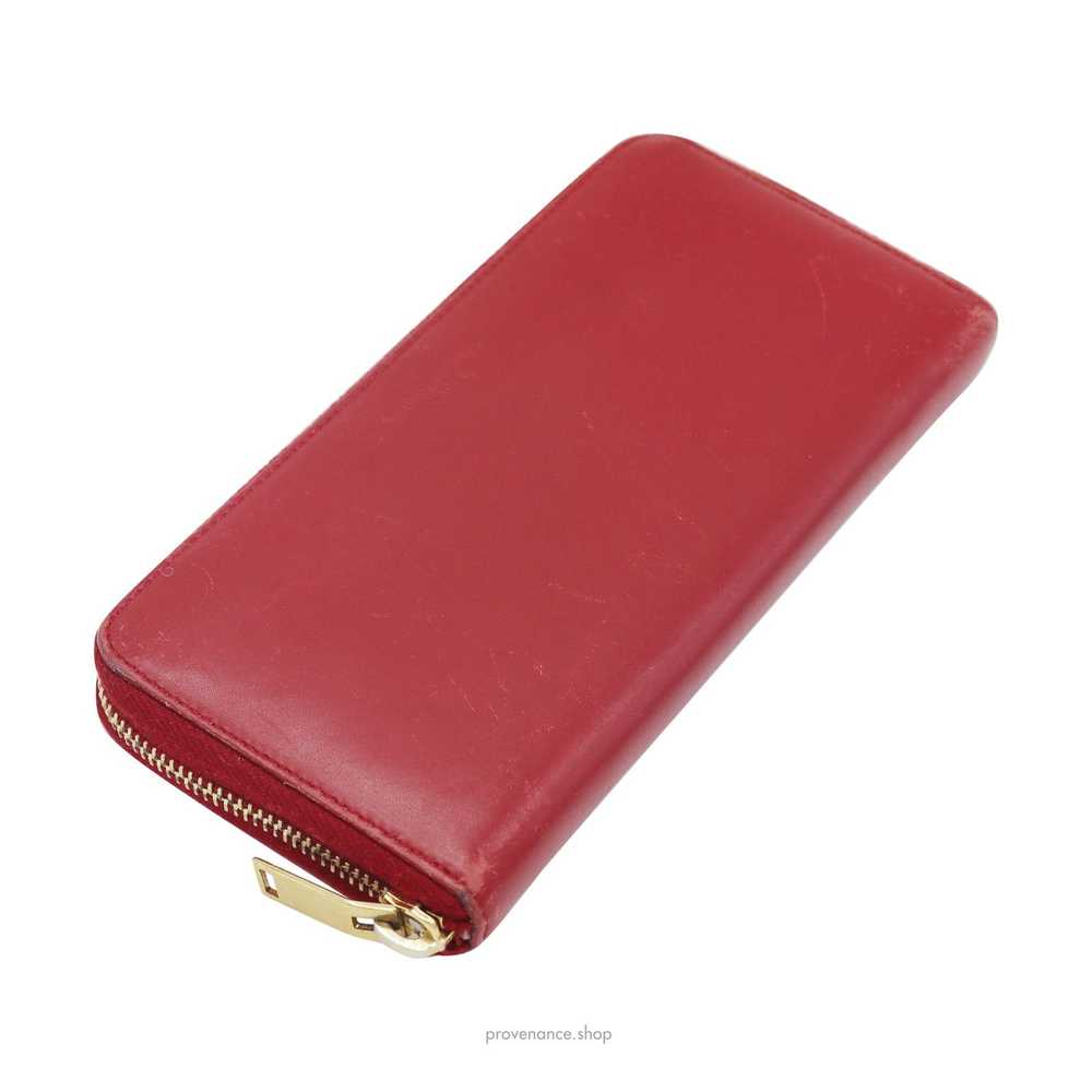 Saint Laurent Paris 🔴 SLP Zip Long Wallet - Popp… - image 3