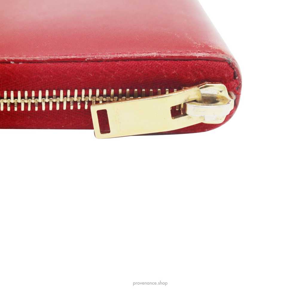 Saint Laurent Paris 🔴 SLP Zip Long Wallet - Popp… - image 6