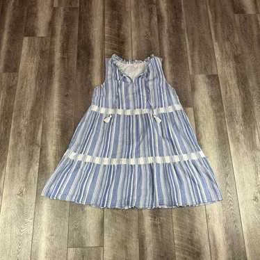 J.Jill Blue Stripe Dress