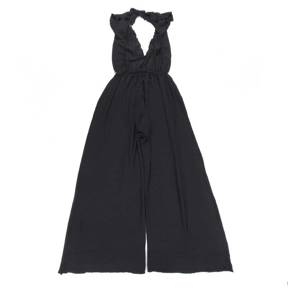 ZARA Ruffled Halter Neck Wide Leg Ankle Cropped J… - image 7