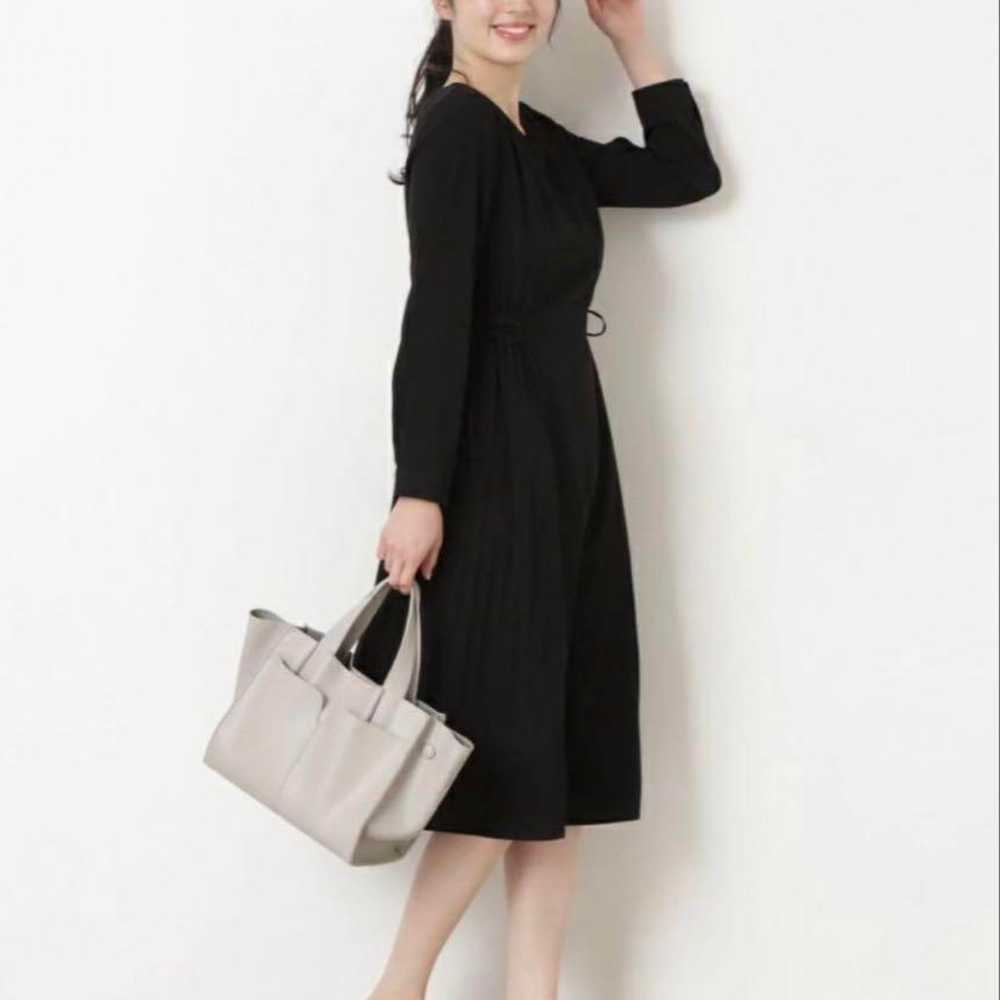 【Washable】Side Pleats Dress NATURAL BEAUTY BASIC - image 2