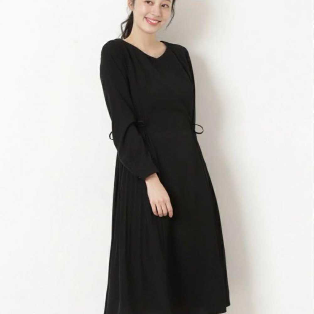 【Washable】Side Pleats Dress NATURAL BEAUTY BASIC - image 3