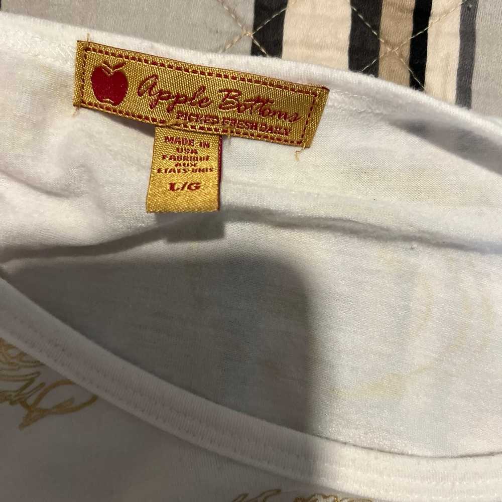 Vintage Apple bottoms top - image 5