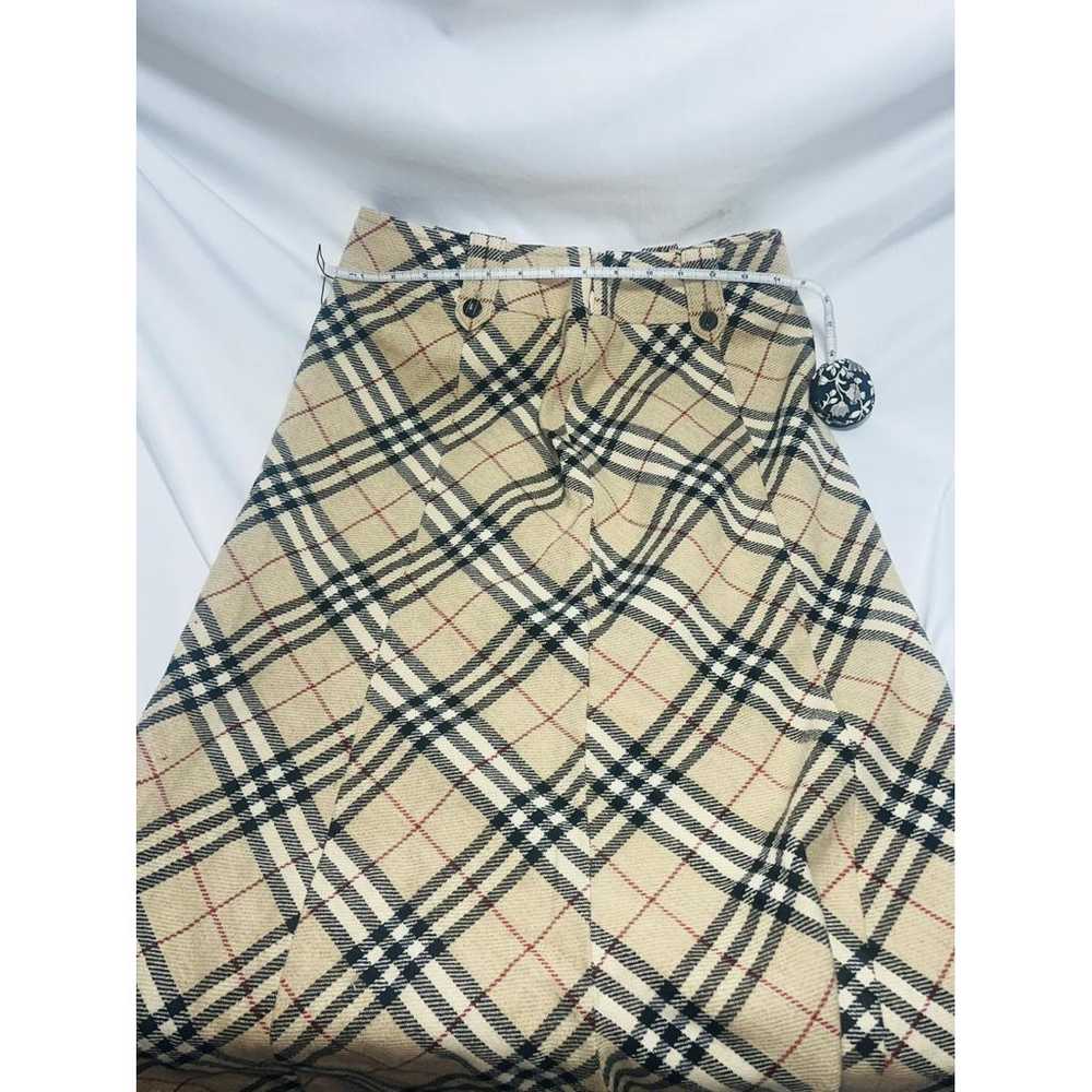 Burberry Wool mid-length skirt - image 9