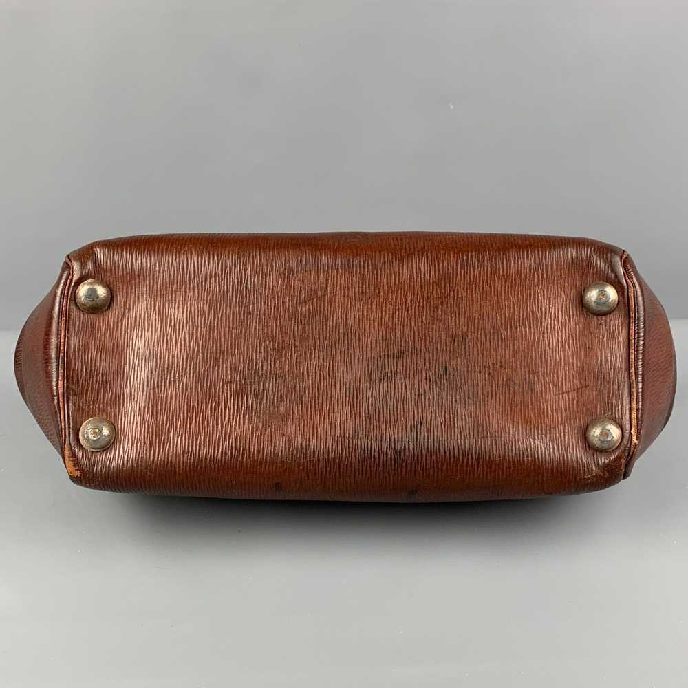 Vintage VINTAGE Brown Distressed Leather Doctor B… - image 5