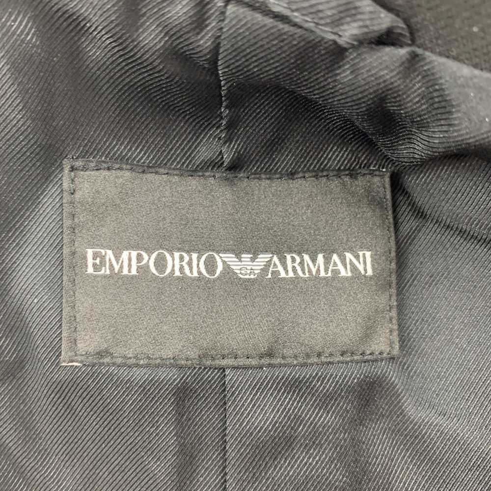 Emporio Armani Black Wool Blend Studded Jacket Bl… - image 6