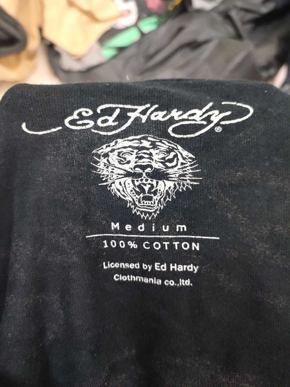 Ed Hardy × Vintage Long Sleeve Ed Hardy 1971 Suka… - image 3