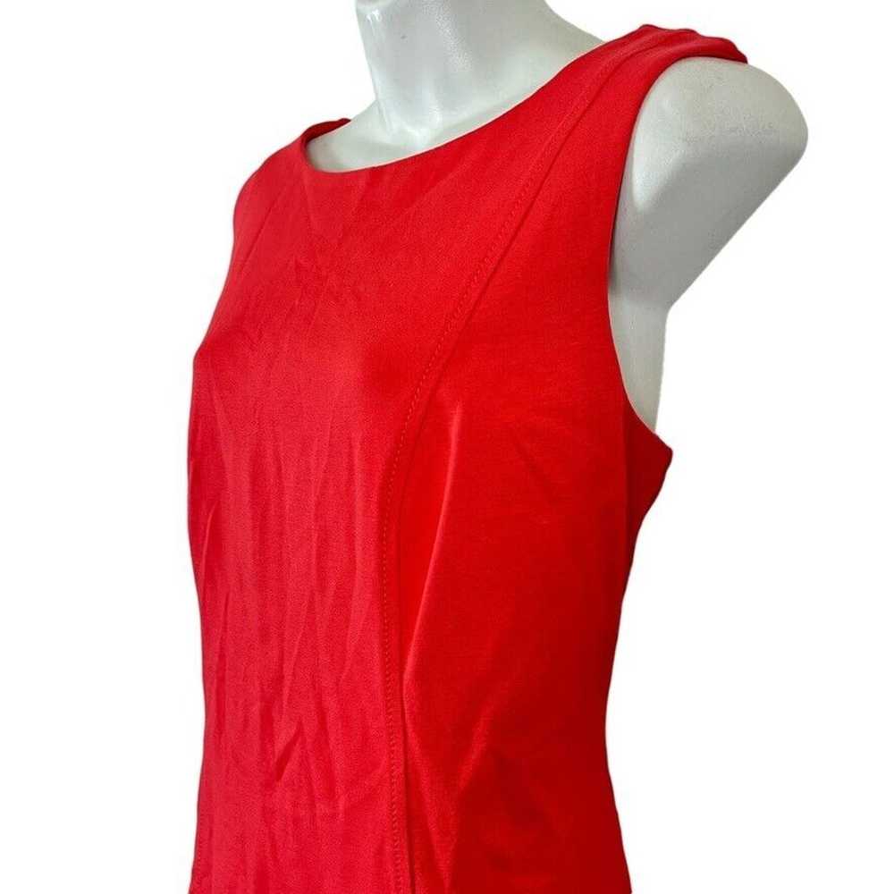 Talbots Womens Ponte Knit Coral Pink Sleeveless S… - image 10