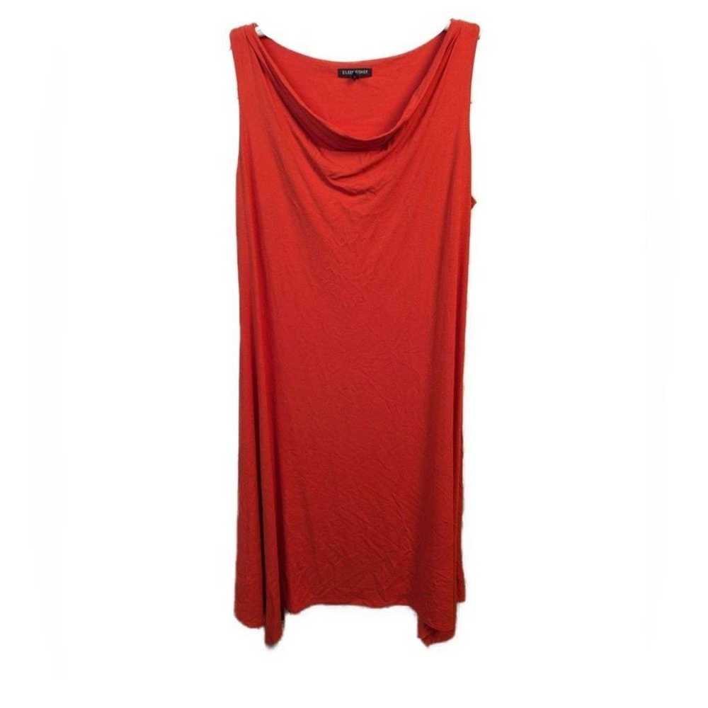 Eileen Fisher Sleeveless Cowl Neck Swing Jersey O… - image 1