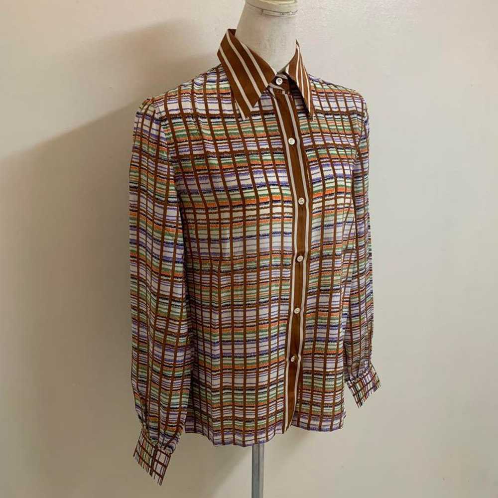 LANVIN PARIS VINTAGE 70s Made in France All-over … - image 11