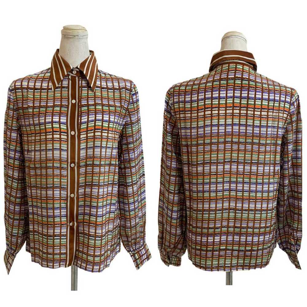 LANVIN PARIS VINTAGE 70s Made in France All-over … - image 2