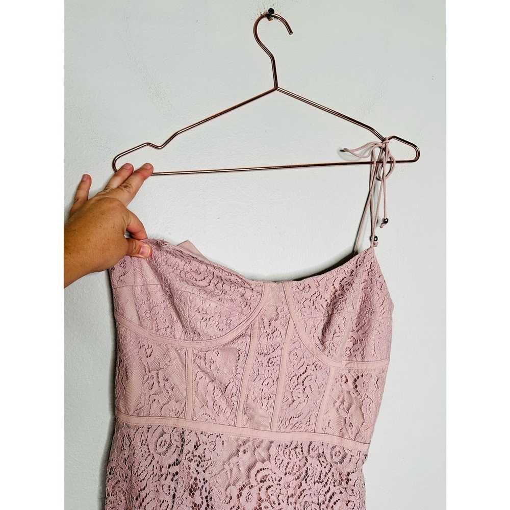 KEEPSAKE Blush Pink Lace Hourglass Sleeveless Lac… - image 4